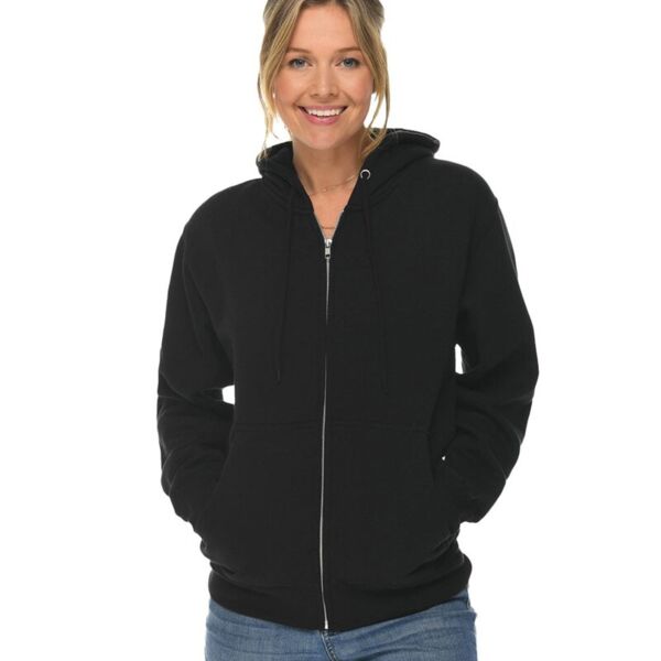 Premium Full-Zip Hooded Sweatshirt Thumbnail
