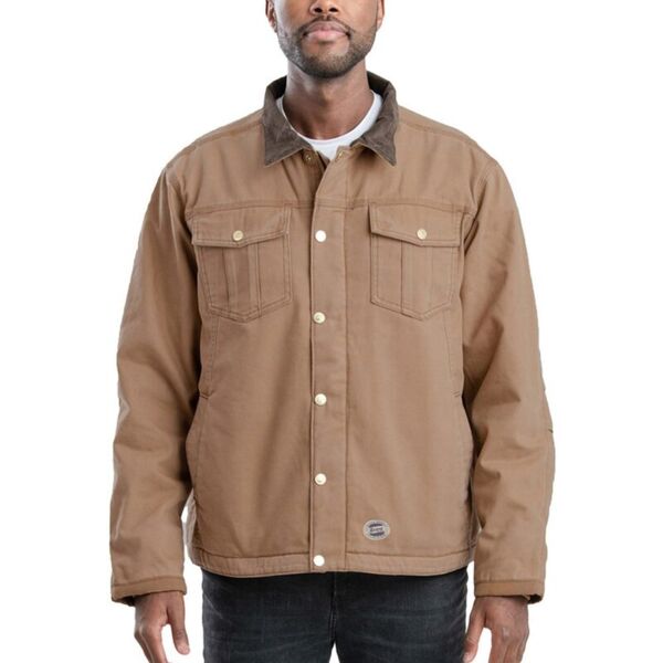 Men's Tall Vintage Washed Sherpa-Lined Work Jacket Thumbnail
