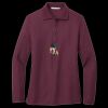 Women's Silk Touch Long Sleeve Polo Thumbnail