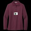 Women's Silk Touch Long Sleeve Polo Thumbnail