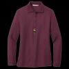 Women's Silk Touch Long Sleeve Polo Thumbnail