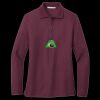 Women's Silk Touch Long Sleeve Polo Thumbnail