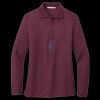 Women's Silk Touch Long Sleeve Polo Thumbnail