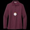 Women's Silk Touch Long Sleeve Polo Thumbnail