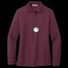 Women's Silk Touch Long Sleeve Polo Thumbnail