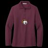 Women's Silk Touch Long Sleeve Polo Thumbnail