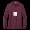 Women's Silk Touch Long Sleeve Polo Thumbnail
