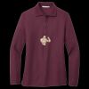 Women's Silk Touch Long Sleeve Polo Thumbnail