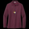 Women's Silk Touch Long Sleeve Polo Thumbnail