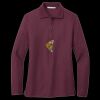 Women's Silk Touch Long Sleeve Polo Thumbnail