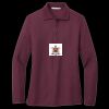 Women's Silk Touch Long Sleeve Polo Thumbnail