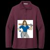 Women's Silk Touch Long Sleeve Polo Thumbnail