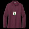 Women's Silk Touch Long Sleeve Polo Thumbnail