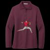 Women's Silk Touch Long Sleeve Polo Thumbnail