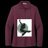 Women's Silk Touch Long Sleeve Polo Thumbnail