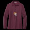 Women's Silk Touch Long Sleeve Polo Thumbnail