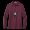 Women's Silk Touch Long Sleeve Polo Thumbnail
