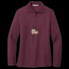 Women's Silk Touch Long Sleeve Polo Thumbnail