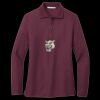 Women's Silk Touch Long Sleeve Polo Thumbnail