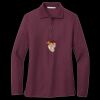 Women's Silk Touch Long Sleeve Polo Thumbnail