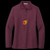 Women's Silk Touch Long Sleeve Polo Thumbnail