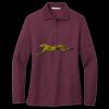 Women's Silk Touch Long Sleeve Polo Thumbnail