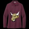 Women's Silk Touch Long Sleeve Polo Thumbnail