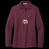 Women's Silk Touch Long Sleeve Polo Thumbnail