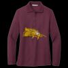 Women's Silk Touch Long Sleeve Polo Thumbnail