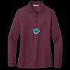 Women's Silk Touch Long Sleeve Polo Thumbnail