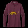 Women's Silk Touch Long Sleeve Polo Thumbnail