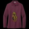 Women's Silk Touch Long Sleeve Polo Thumbnail