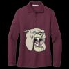 Women's Silk Touch Long Sleeve Polo Thumbnail