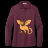 Women's Silk Touch Long Sleeve Polo Thumbnail