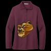 Women's Silk Touch Long Sleeve Polo Thumbnail