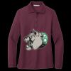 Women's Silk Touch Long Sleeve Polo Thumbnail