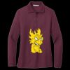 Women's Silk Touch Long Sleeve Polo Thumbnail