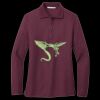 Women's Silk Touch Long Sleeve Polo Thumbnail