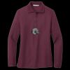 Women's Silk Touch Long Sleeve Polo Thumbnail