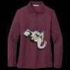 Women's Silk Touch Long Sleeve Polo Thumbnail