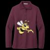 Women's Silk Touch Long Sleeve Polo Thumbnail