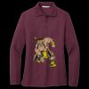 Women's Silk Touch Long Sleeve Polo Thumbnail