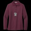 Women's Silk Touch Long Sleeve Polo Thumbnail