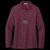Women's Silk Touch Long Sleeve Polo Thumbnail