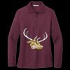 Women's Silk Touch Long Sleeve Polo Thumbnail