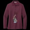 Women's Silk Touch Long Sleeve Polo Thumbnail