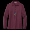 Women's Silk Touch Long Sleeve Polo Thumbnail