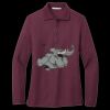 Women's Silk Touch Long Sleeve Polo Thumbnail