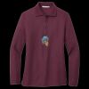 Women's Silk Touch Long Sleeve Polo Thumbnail