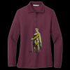 Women's Silk Touch Long Sleeve Polo Thumbnail